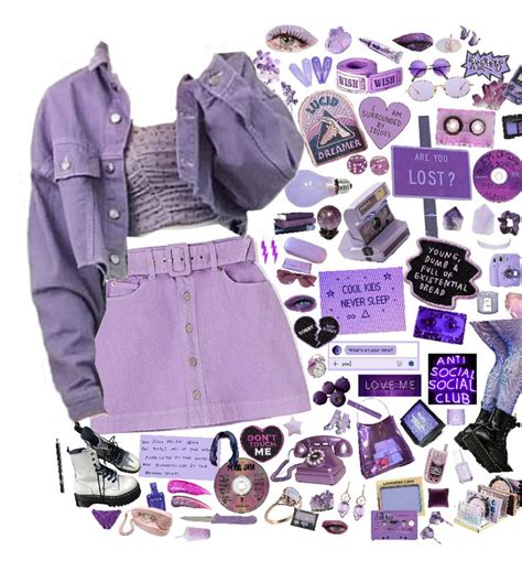 purple aesthetic pinterest|cute purple aesthetic outfits.